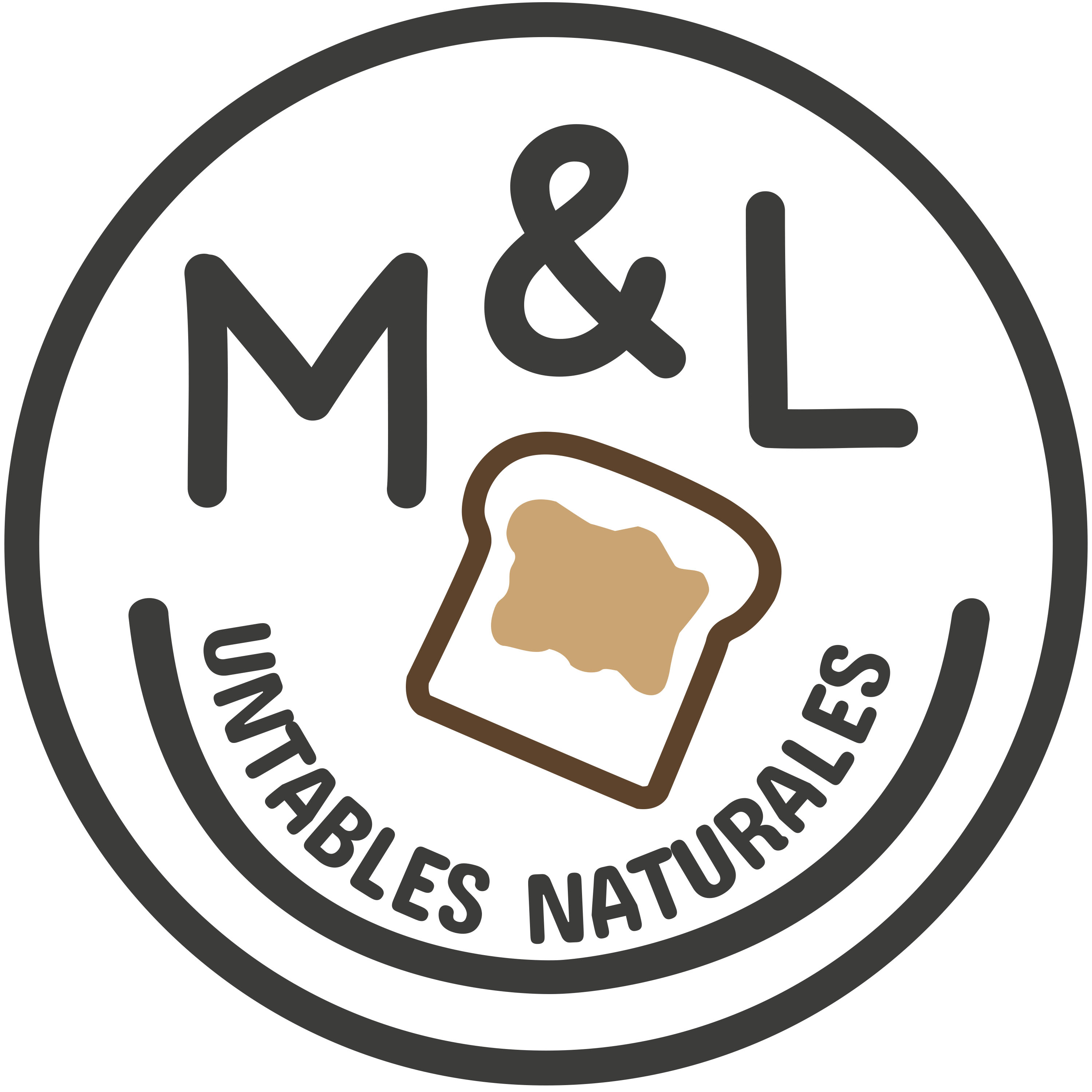 M&L Untables Naturales, Canasta en Casa