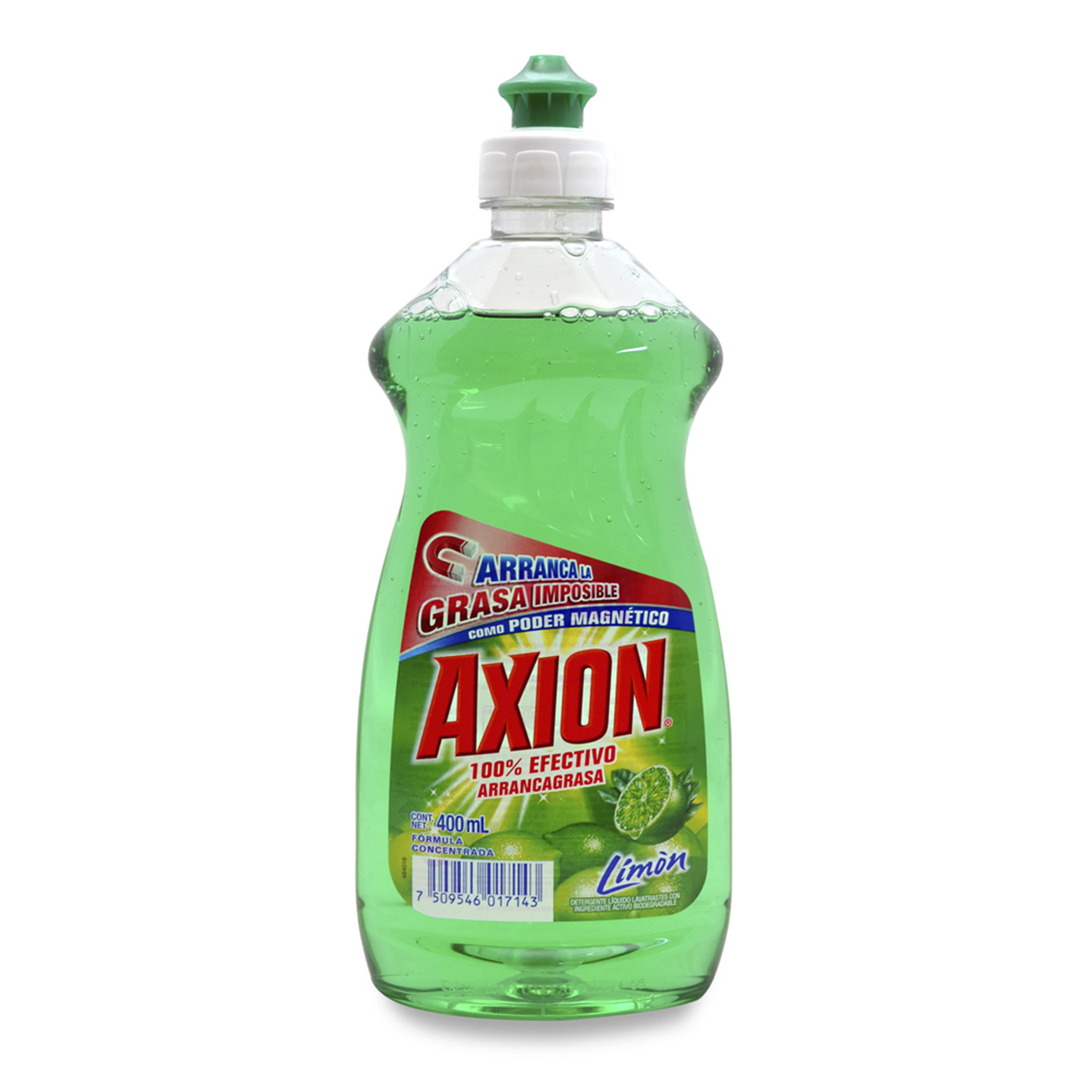 Axion Liquido 400ml en canasta en casa